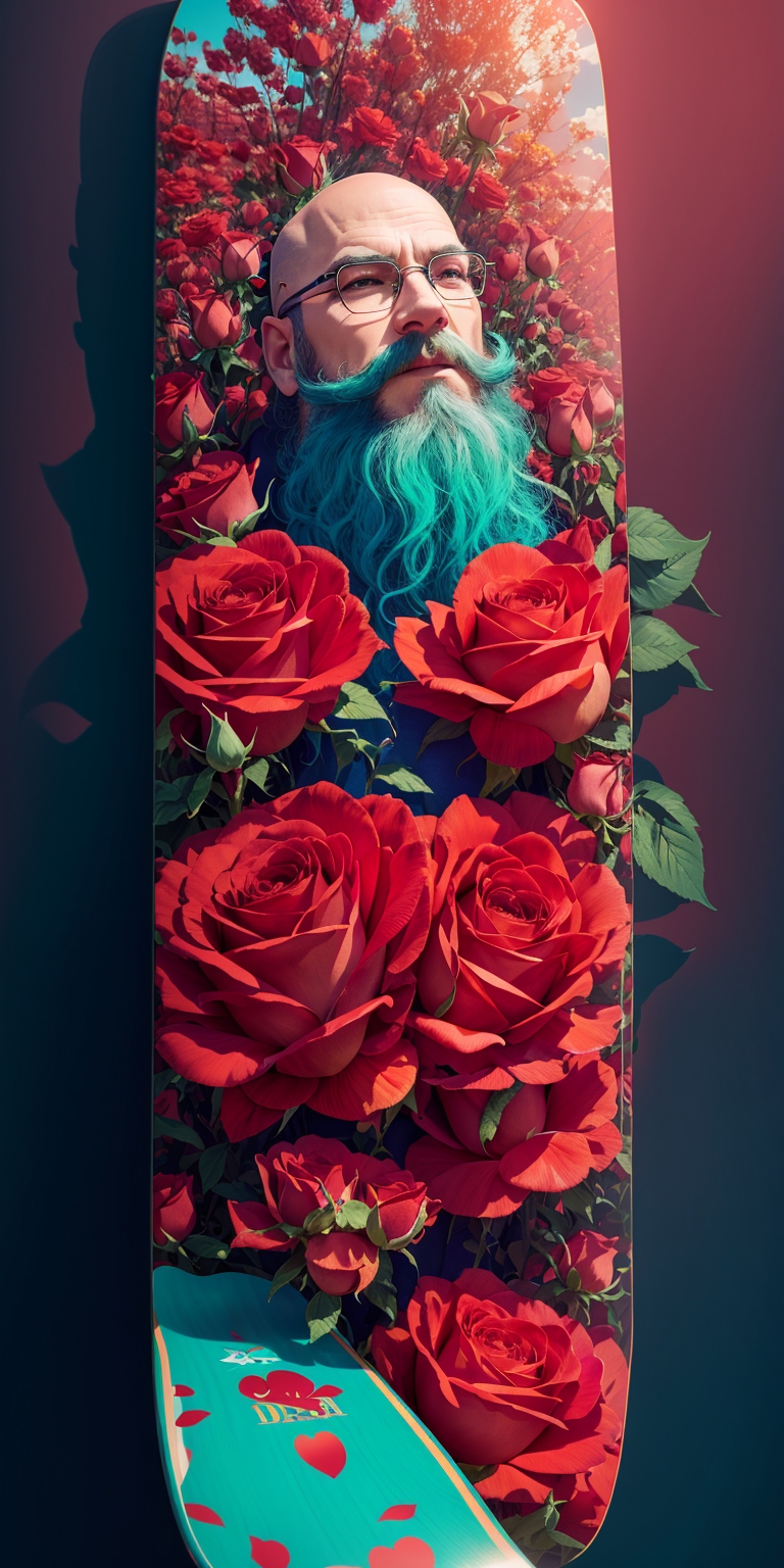 Blue Beard Roses